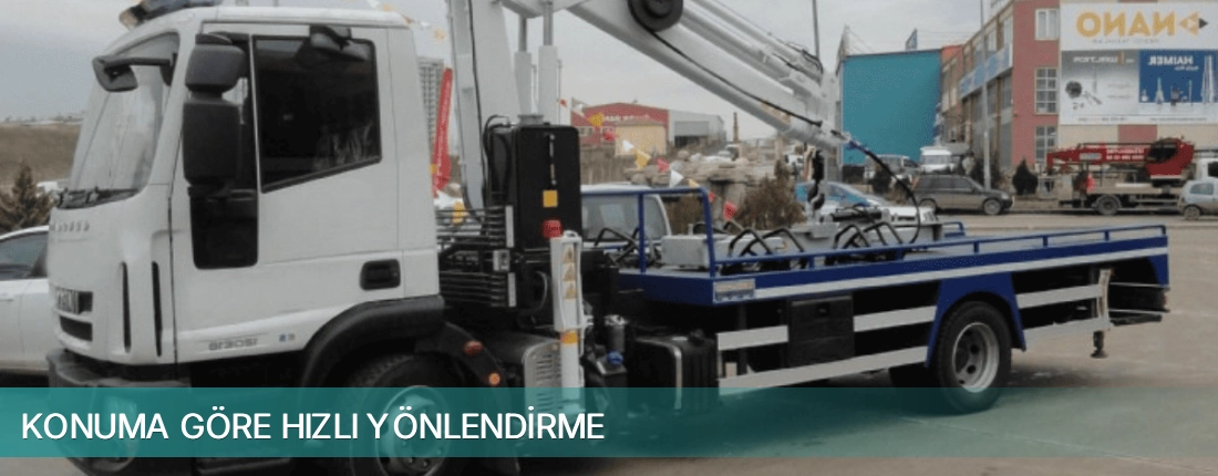 Üçyol İlçemi Konuma Göre Hızlı Yönlendirme